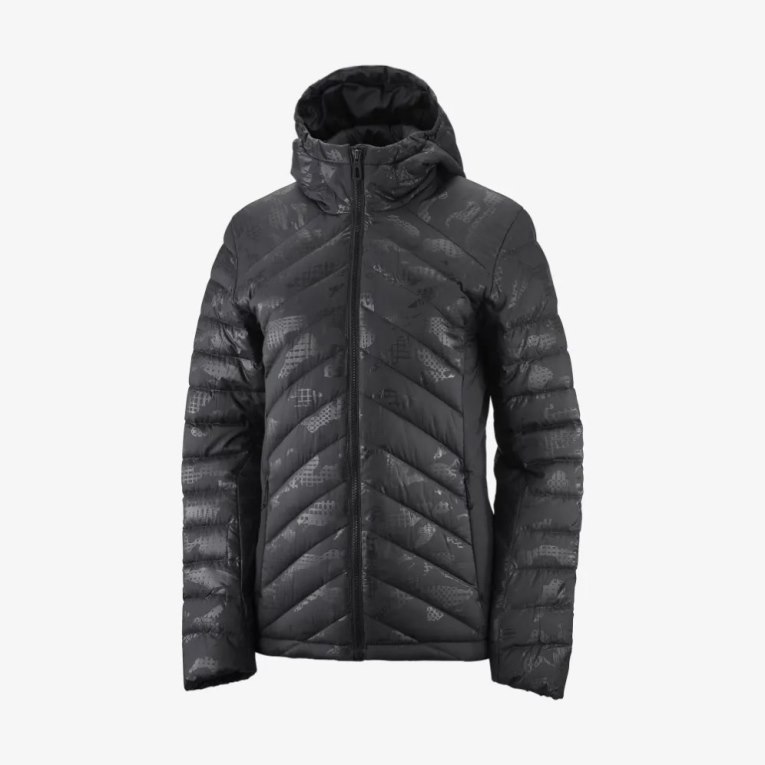 Black Salomon Essential Xwarm Down Women's Insulated Jackets | IE XC9035